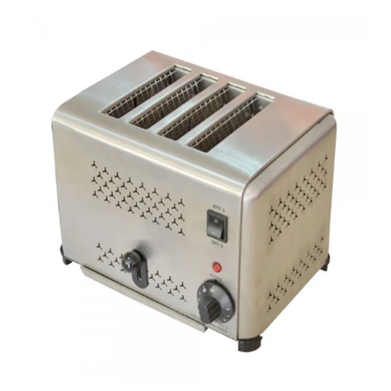 Household Automatic Bread Toaster Baking Breakfast Machine Stainless Steel 6 Slices Slots Bread Maker Kitchen Toasters Machine