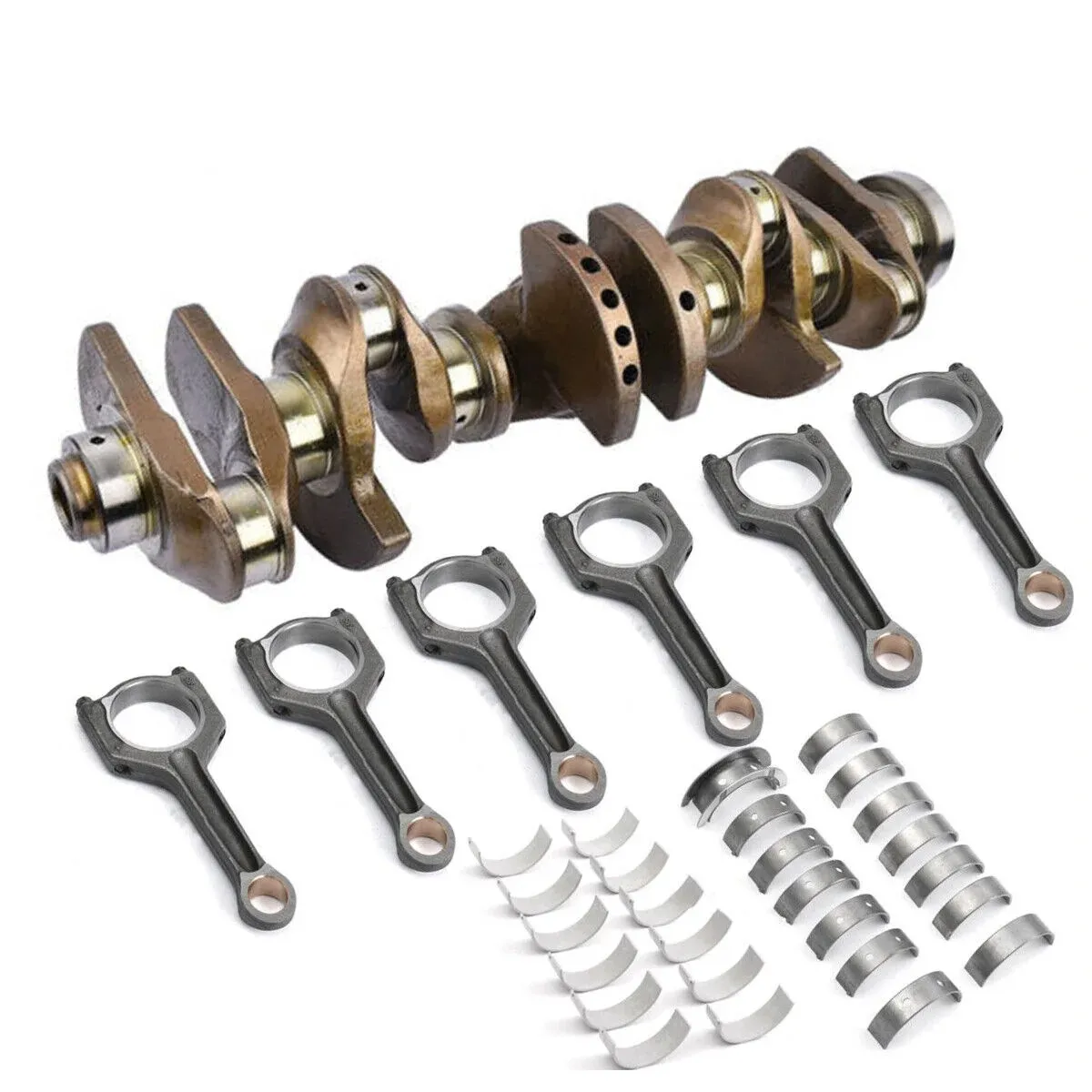 Engine Crankshaft and Conrods & Bearings Set For BMW X1 X4 X3 X5 X6 3.0L Car Parts