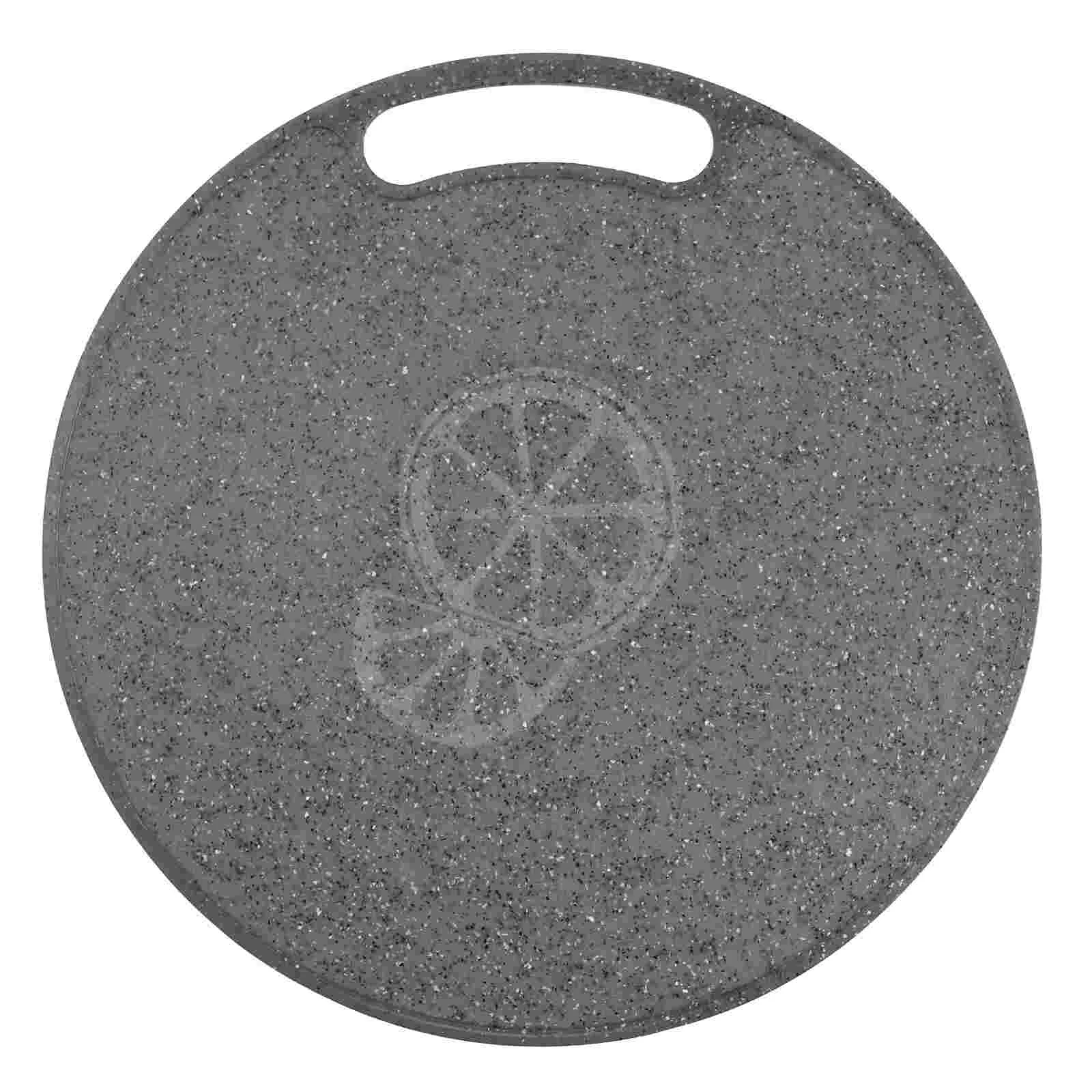 Marble Chopping Board With Carrying Handle- Friendly Chopping Block Cutting Plate For Kitchen Bar Home