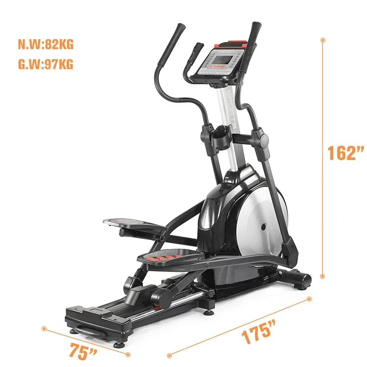 Professional Magnetic Elliptical Trainers Home Gym Equipment Multi Machine Unisex