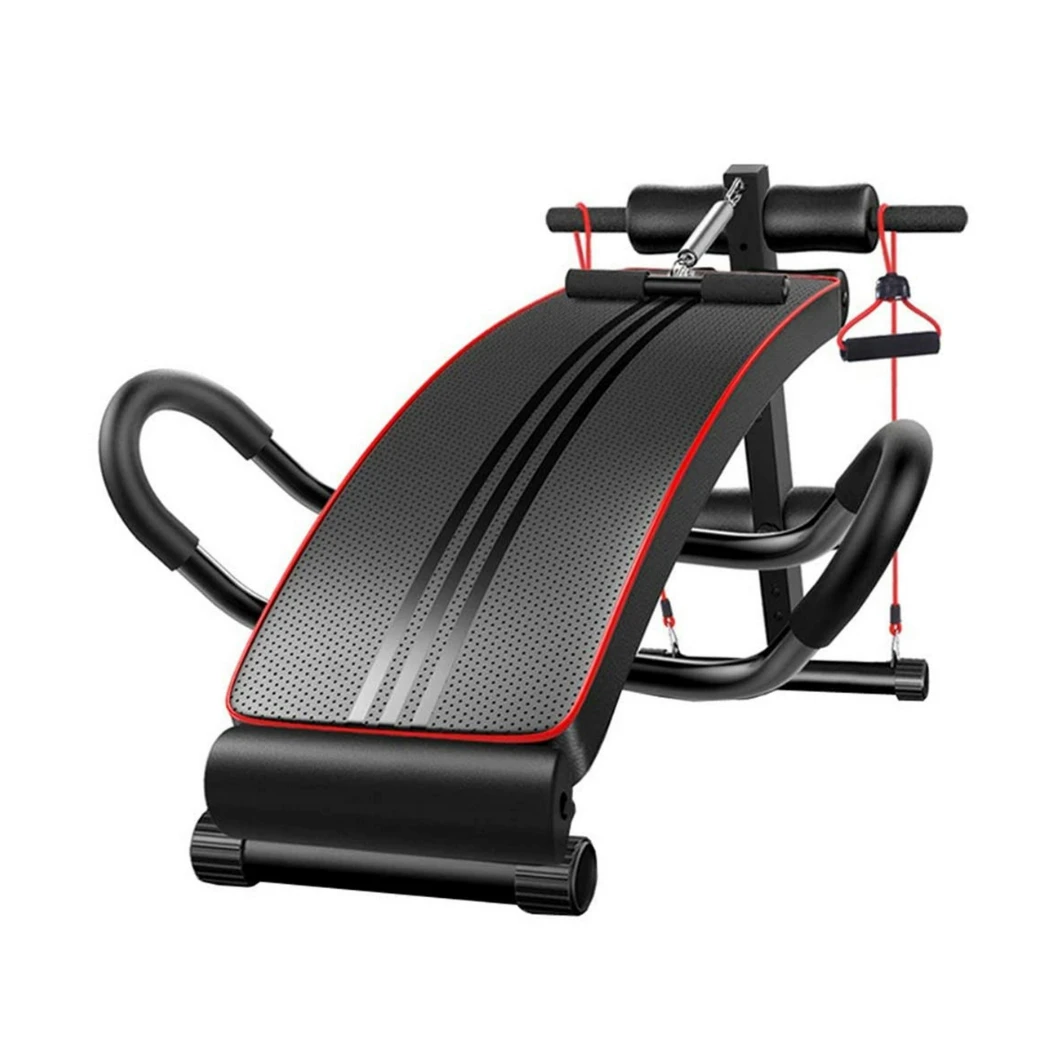 Multifunctional Abdominal Bench With Resistance Ba...