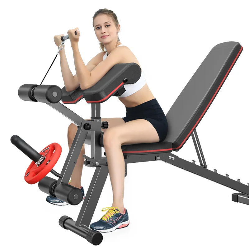 Home Sit-ups Comprehensive Fitness Equipment High-quality Sport Chair Waist And Abdomen Exerciser Bench