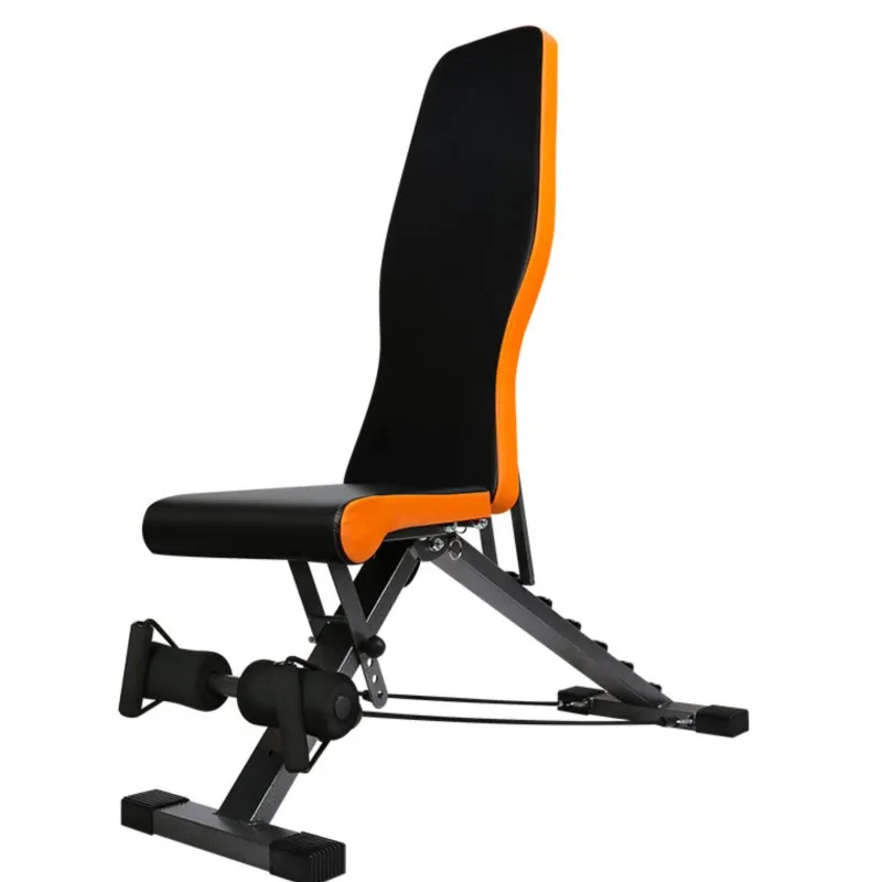 Multifunctional Folding Fitness Chair Dumbbell Ben...