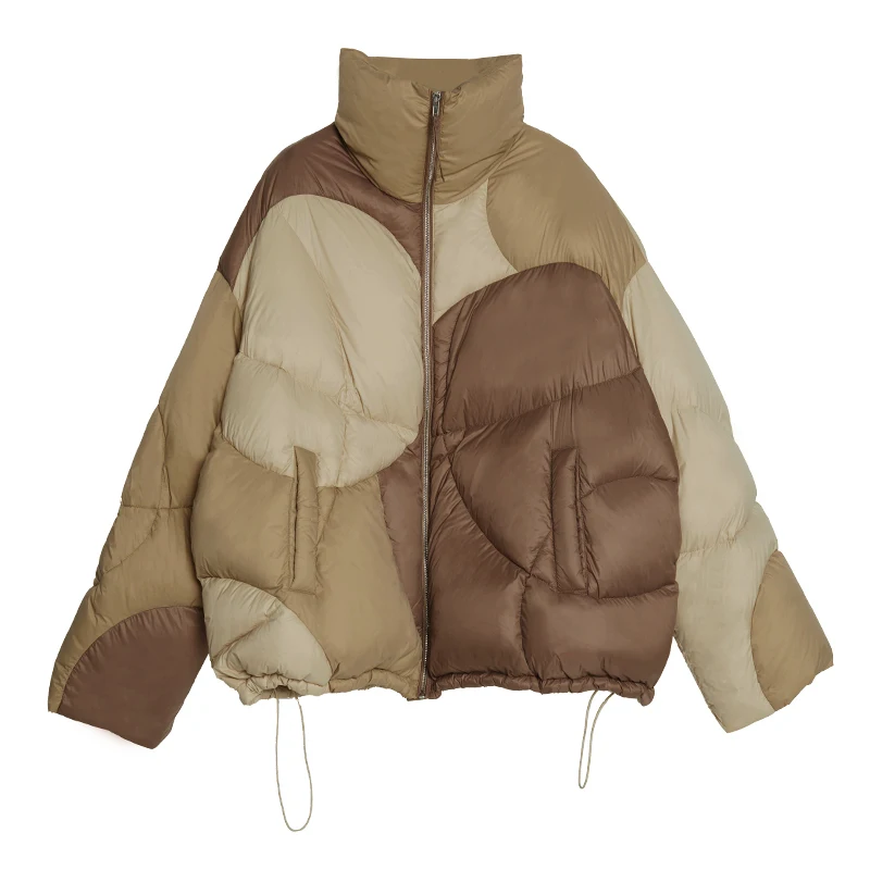 Winter New Short down Jacket Drop Shoulder Loose And Warm