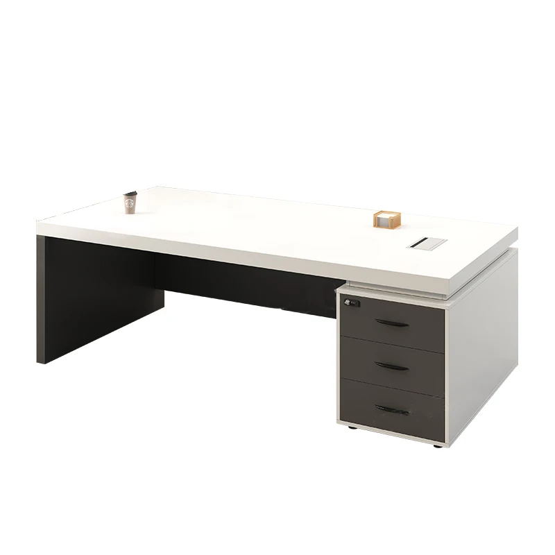 Office Desk Simple  Storage Wood Executive Desk Tables Arts Mesa