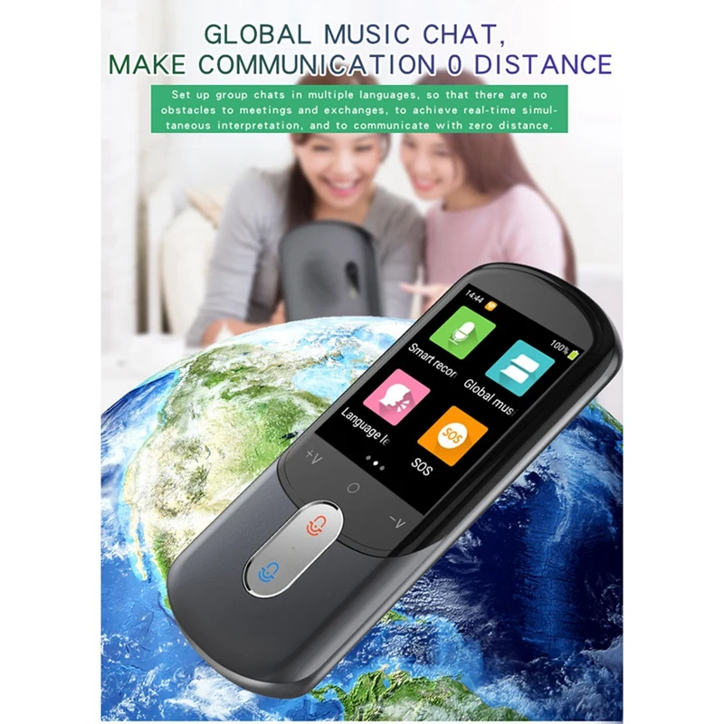 Smart Instant Voice Translator Support Photographic Scanning Portable Offline Translator