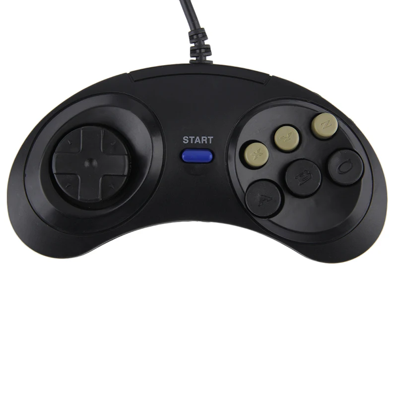 Wired 6 Buttons Joypad Handle Game Controller For Gaming Accessories Universal Remote Control