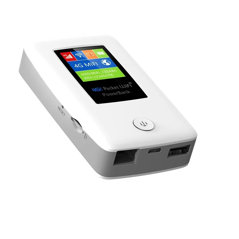 Mobile Wifi Router 5200mAh Portable 3G 4G LTE Router 150Mbps Wireless Outdoor Wifi Hotspot With Sim Card Slot