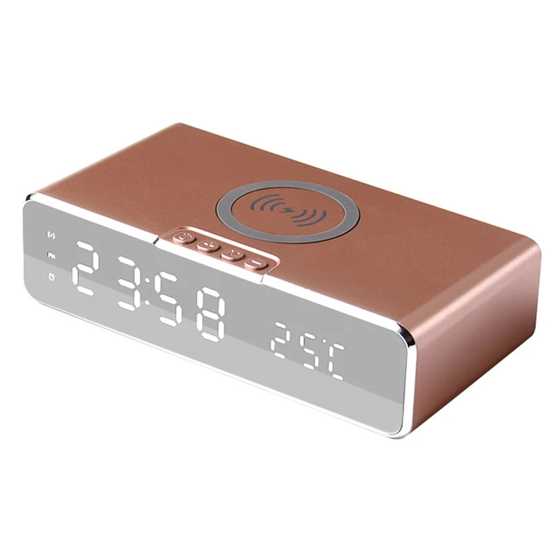 Smart Alarm Clock With Time/Temperature Display&Wi...