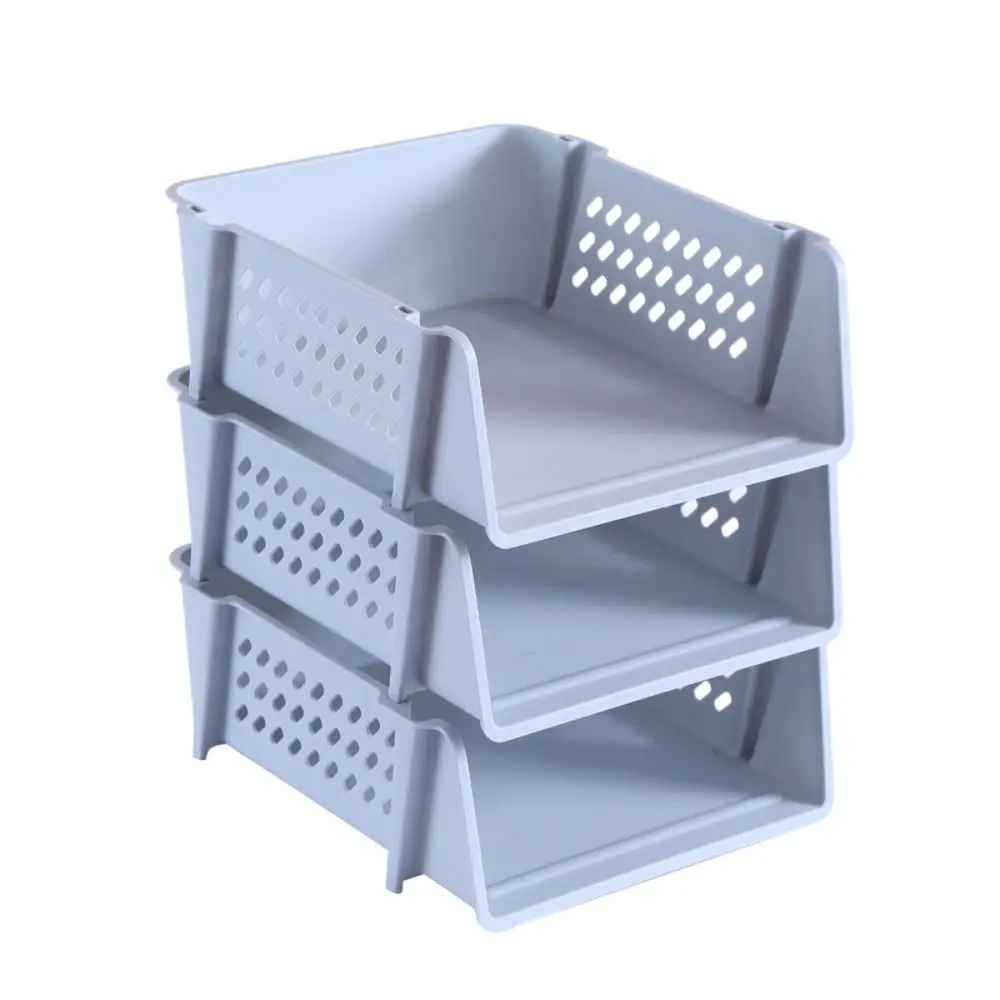 Desktop Organizer Stackable File Rack Multifunctio...