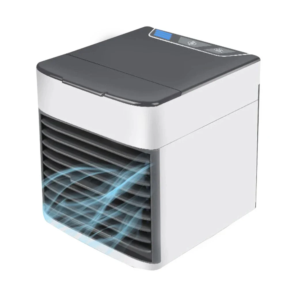 Mini Portable Air Conditioner Air Cooler For Room Evaporative Cooler Fan Humidifier Air Conditioning For Car Camping Outdoor