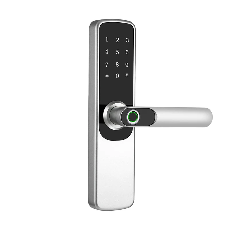 Fingerprint Lock Indoor Wooden Door Intelligent Door Lock One Grip To Open Apartment Lock Digital Electronic Lock