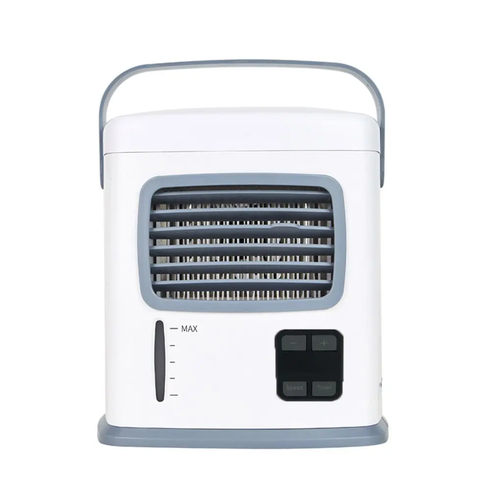 Portable Mini Air Cooler Dry Battery Usb Plug-in Dual-use Small Household Air Cooler Cooling Small Air Conditioner