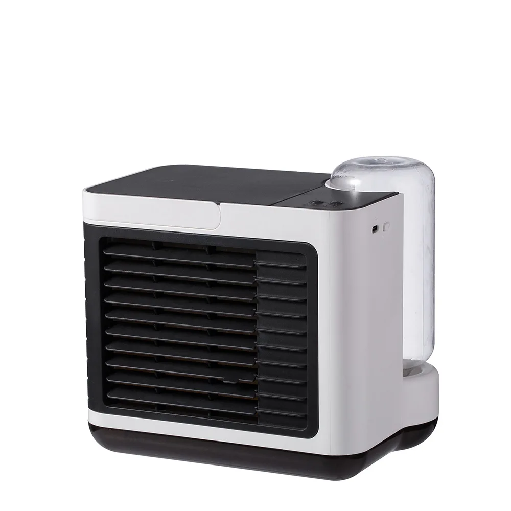 Portable Air Conditioning Fan Mini Air Conditioner Anion Purifier Humidifier Home Office Desktop USB Air Cooling Fan Air Cooler