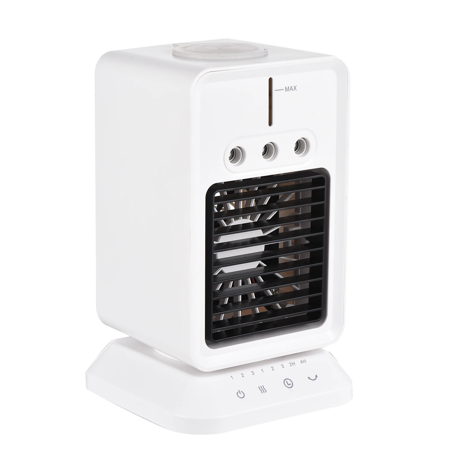 Shakeable Head Desktop Air Cooler Portable Air Cooler Room Humidifier USB Mute Cooling Fan Air Conditioner