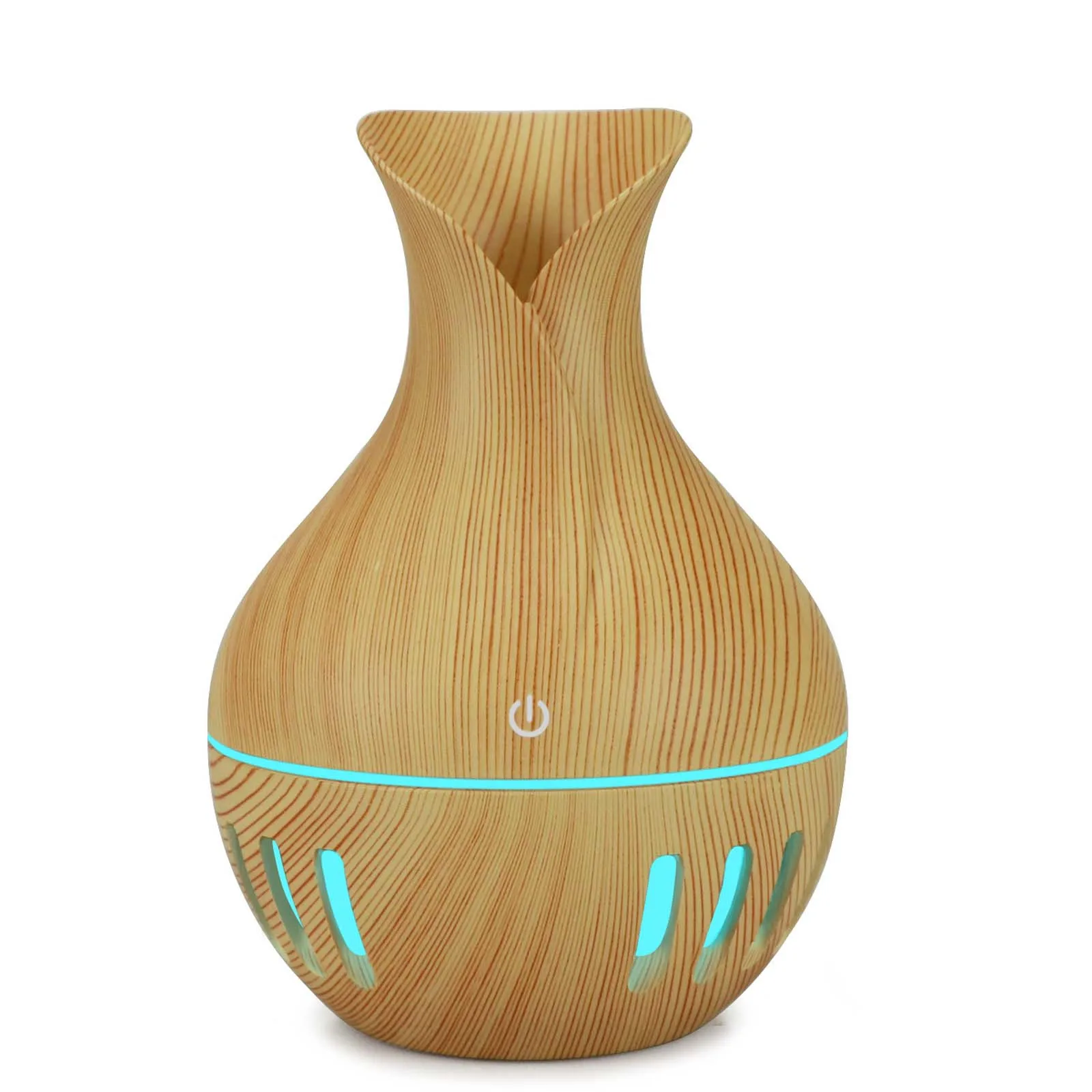 Electric Aroma Air Diffuser Wood Ultrasonic Air Es...