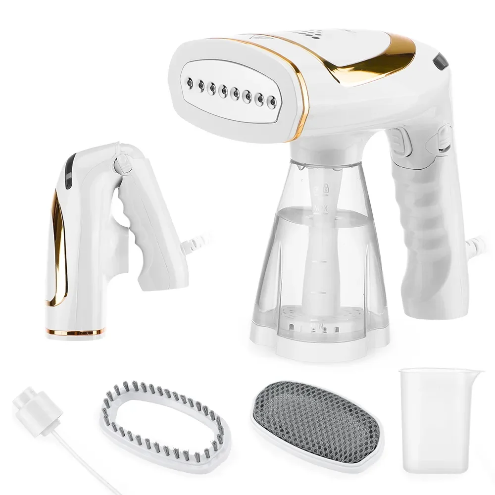 Foldable Handheld Steam Iron, Travel Portable Garment Steamer Ironing Machine