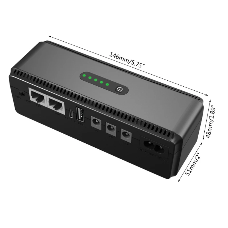 Mini UPS USB Power Supply Backup for Wifi Router UPS Power Supply