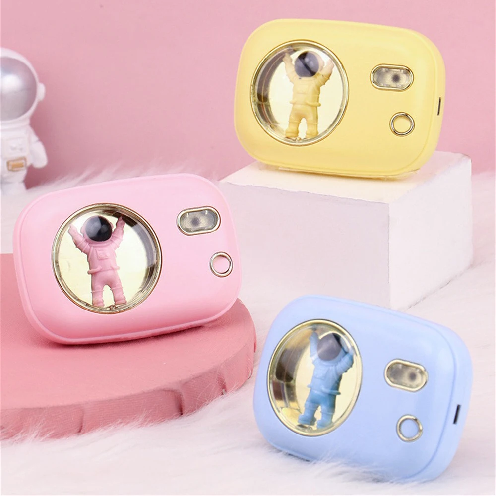 2 in 1 Mini Portable Hand Warmer Power Bank USB Rechargeable Electric Hand Warmer