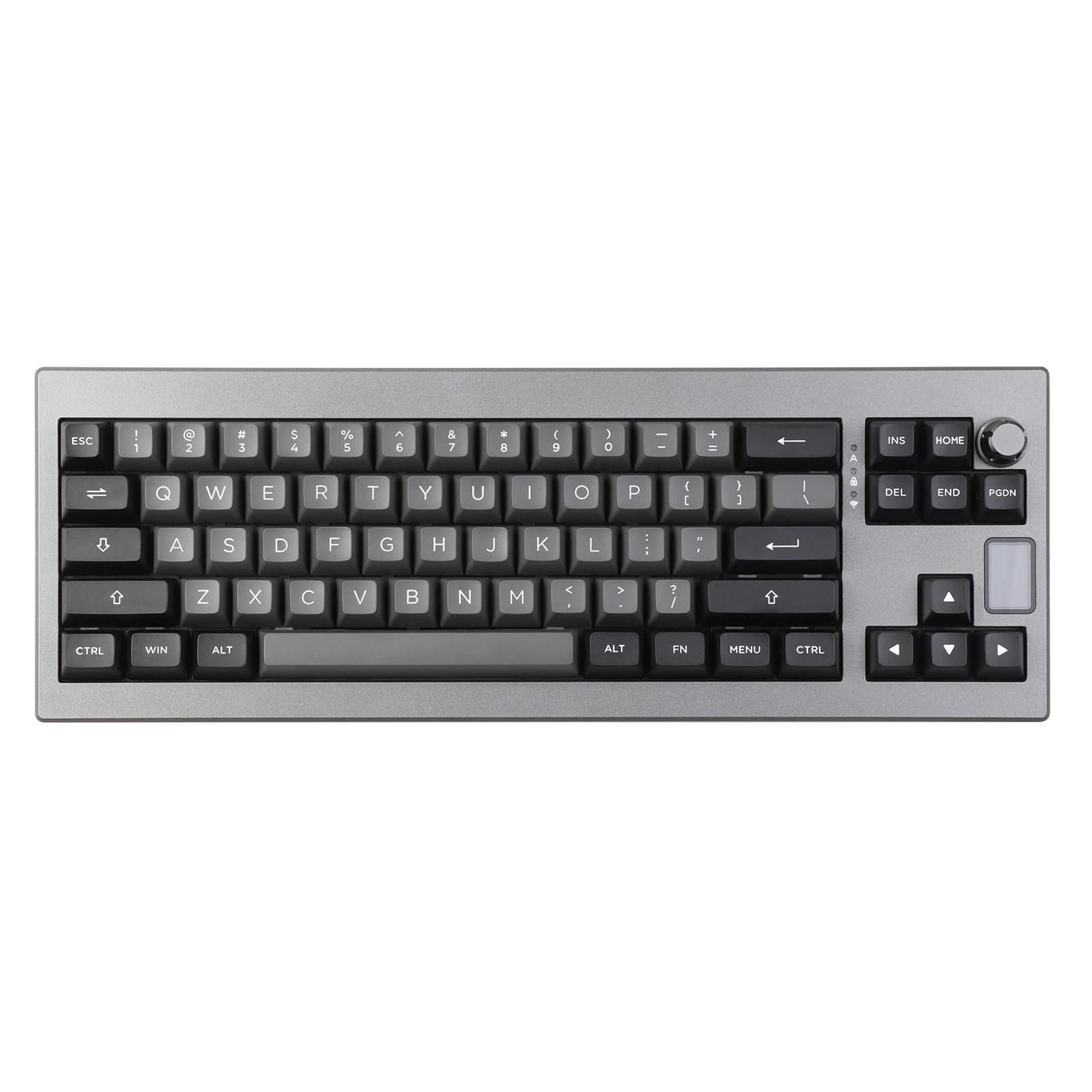 Gasket Hot Swappable 2.4ghz/Bluetooth/USB-C Wired Wireless Mechanical Keyboard With Screen For Gaming/ Office