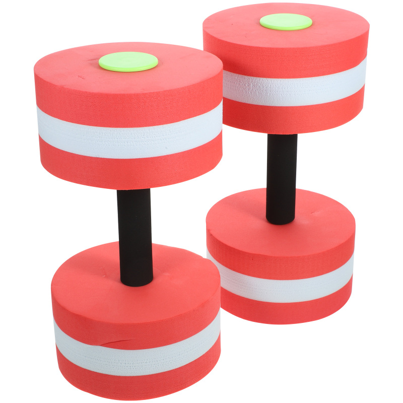 2 PCS Dumbbel Fitness Dumbbells Pool Weights for Water Exercise Floating Dumbbell