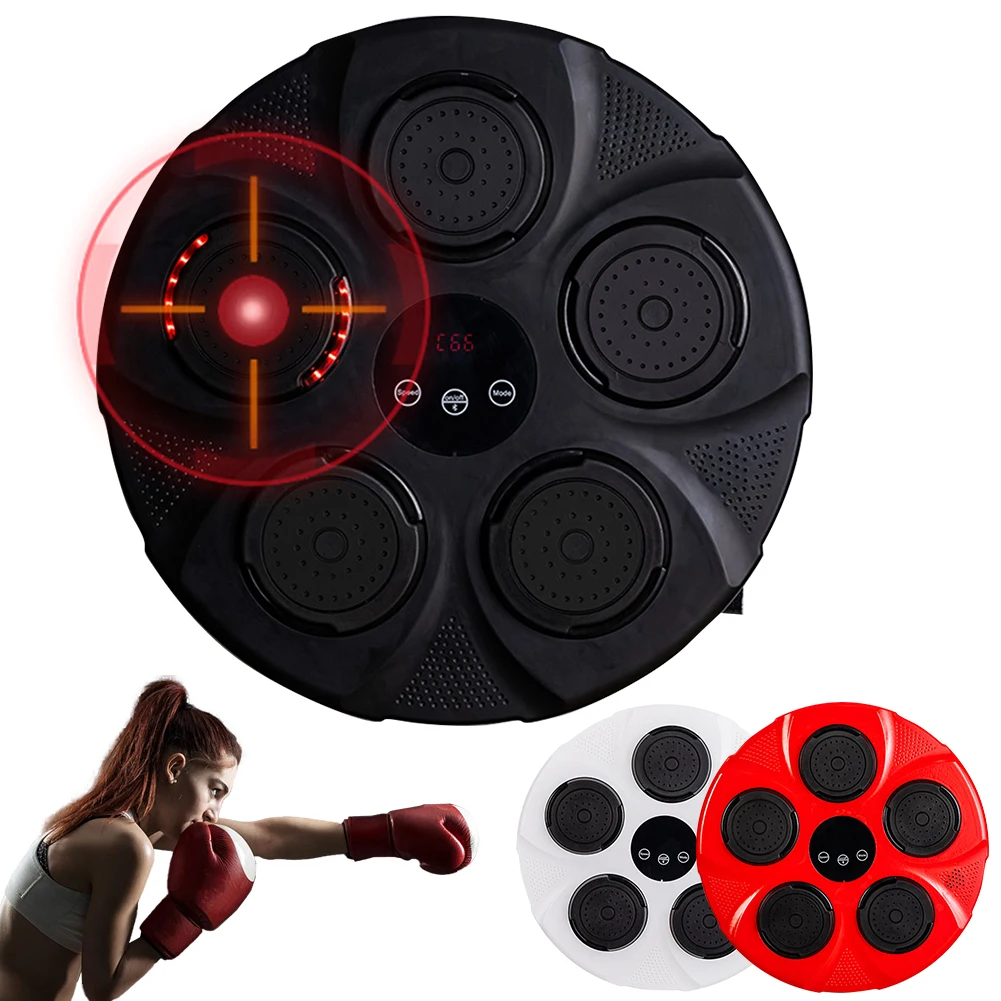 USB-Charged Punching Pad: Wall-Mounted & Bluetooth-Compatible - Intelligent Boxing Target for Stress Relief & Training