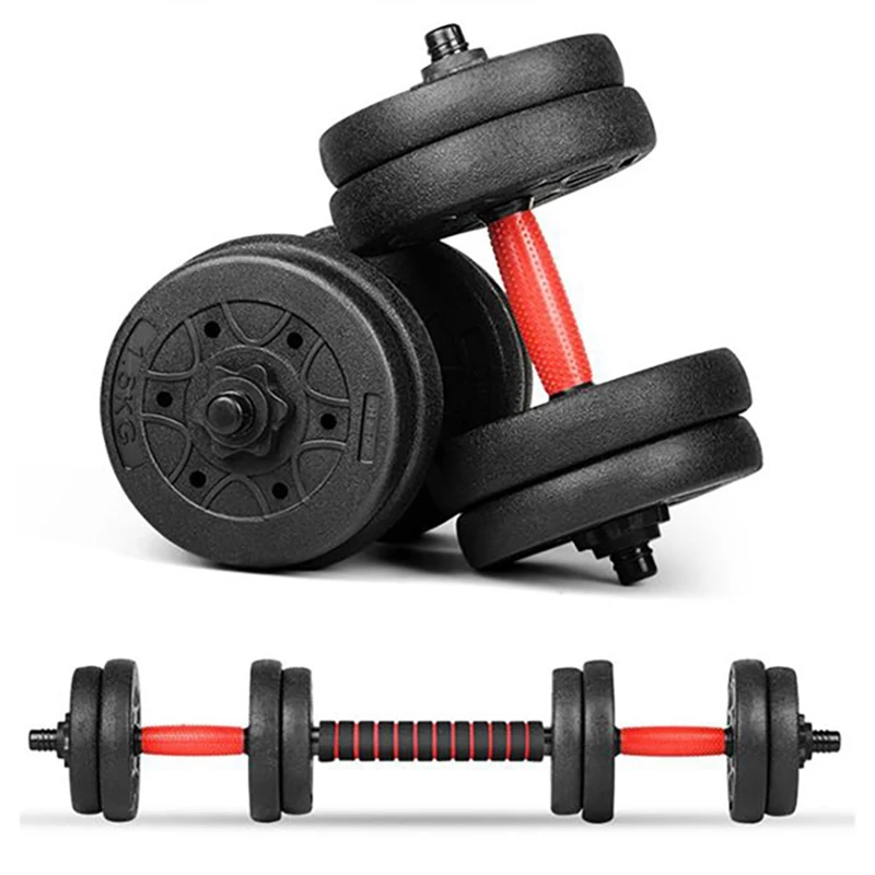 Dumbbell Bar Handle Barbell Weightlifting Spin Lock Neck Suitable For Sports Fitness Gym Training