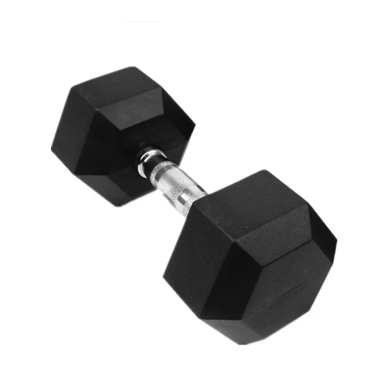 Solid Cast Iron Hexagonal Dumbbell Set, Hexagonal Dumbbell, Gym, Protection, Floor Safety, Fitness Set with Shelf, High Quality