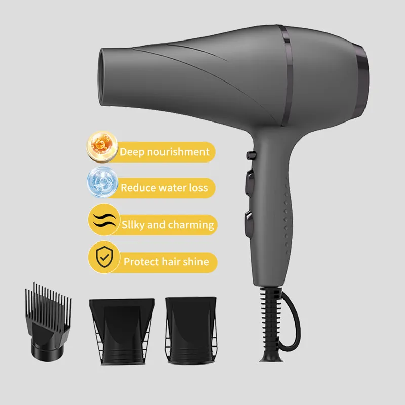 110V/220V Hair Dryer, High-Speed Electric Turbine Air Flow, Fast Drying, Blue Light Hair Care, Low Noise Household Hair Salon