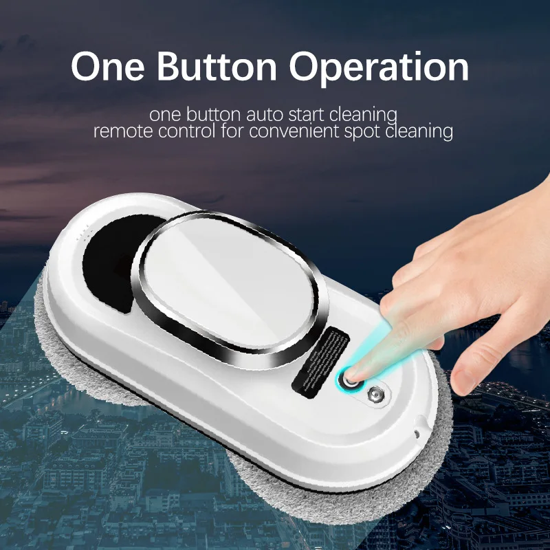 NEW Electric Window Cleaner Robot High Suction Smart Window Cleaning Robot Anti-falling Remote Control Robot Vacuum Cleaner