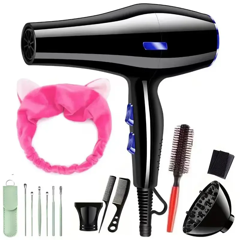 Multifunctional Powerful Hot And Cold Hair Dryer Home Salon Styling Tool