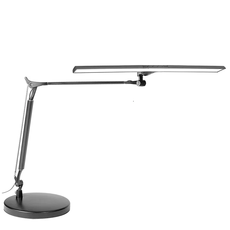 60cm Super Wide 20W High Brightness Flexible Long Arm Led Desk Lamp Task Light For Office Designer And Work Place With Clamp