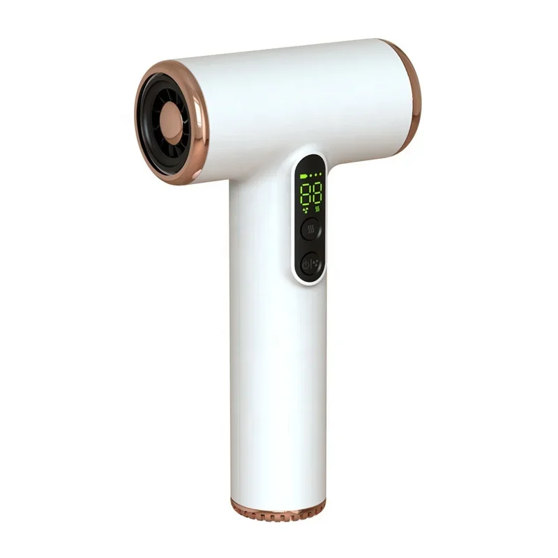 Professional Edition Cordless Hair Dryer USB Rechargeable Travel Portable Hair Dryer