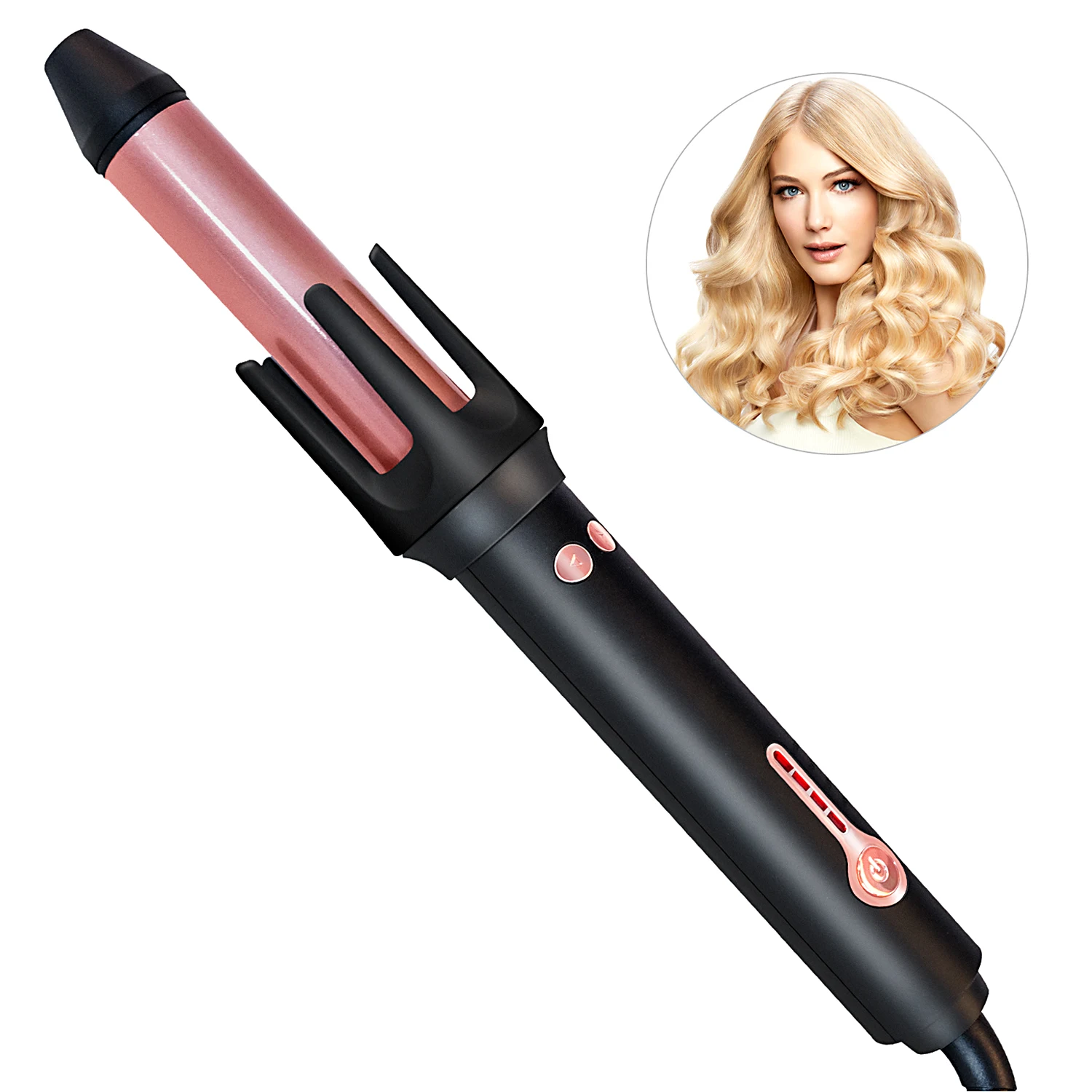 Automatic Rotating Hair Curler Household Travel Ceramic Curling Iron For The Lazy Fast Heating Auto Hair Styling Tools