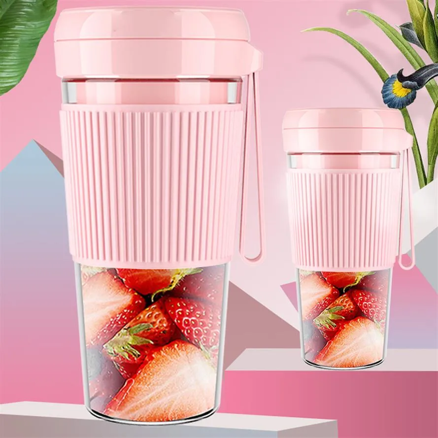 Portable Blender Juicer Cup USB Rechargeable Elect...