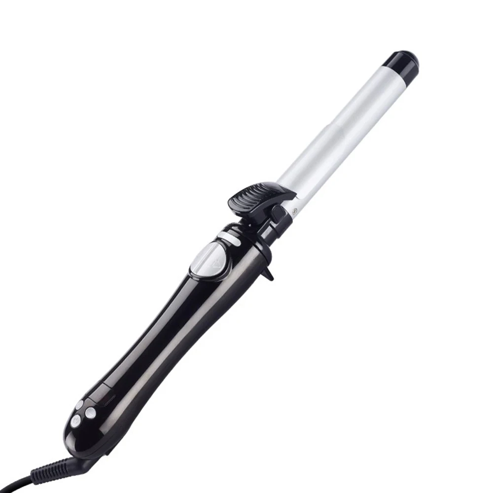 New Curling Iron 360 Rotating Curling Irons Hair Curler 25mm Ceramic Rotating Hair Waver Wand