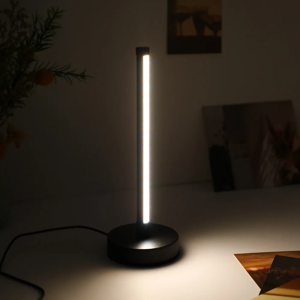 USB Rechargeable Office Study Reading Simple Office Study Essential Desk Lamp