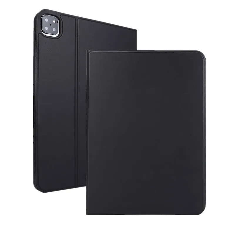 For iPad 11 Inch Thin Tablet Case Smart PU Leather Solid Color Case Magnetic Smart