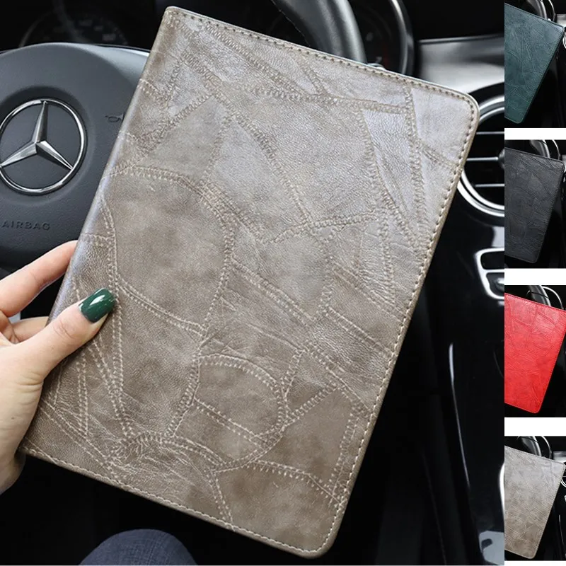 For Ipad 10.2 Luxury Pu Leather Stand Smart Book C...