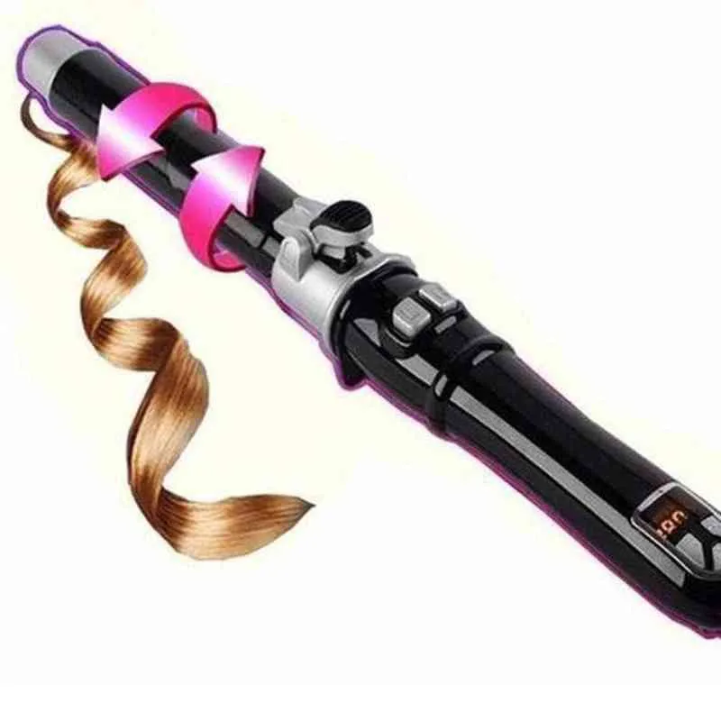 Automatic Hair Curler Stick Professional Rotating Curling Iron Ceramic Roll Curling 360-degree Automatic Rotation Curling Tools