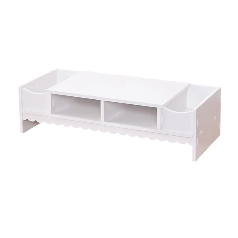 Extended Monitor Shelf Desktop Keyboard Storage Or...