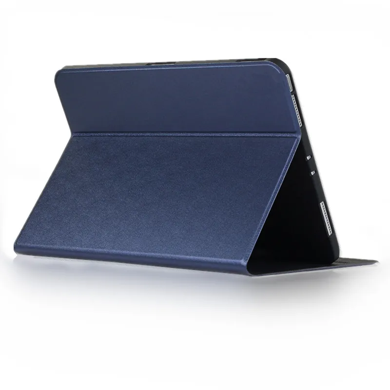 For iPad 11 Inch Thin Tablet Case Smart PU Leather Solid Color Case Magnetic Smart