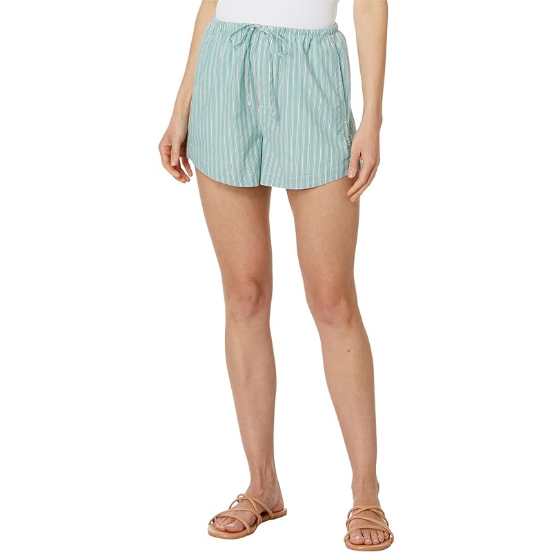 Spring And Summer Fashion Simple Striped Fresh Seaside Sports Beach Shorts.