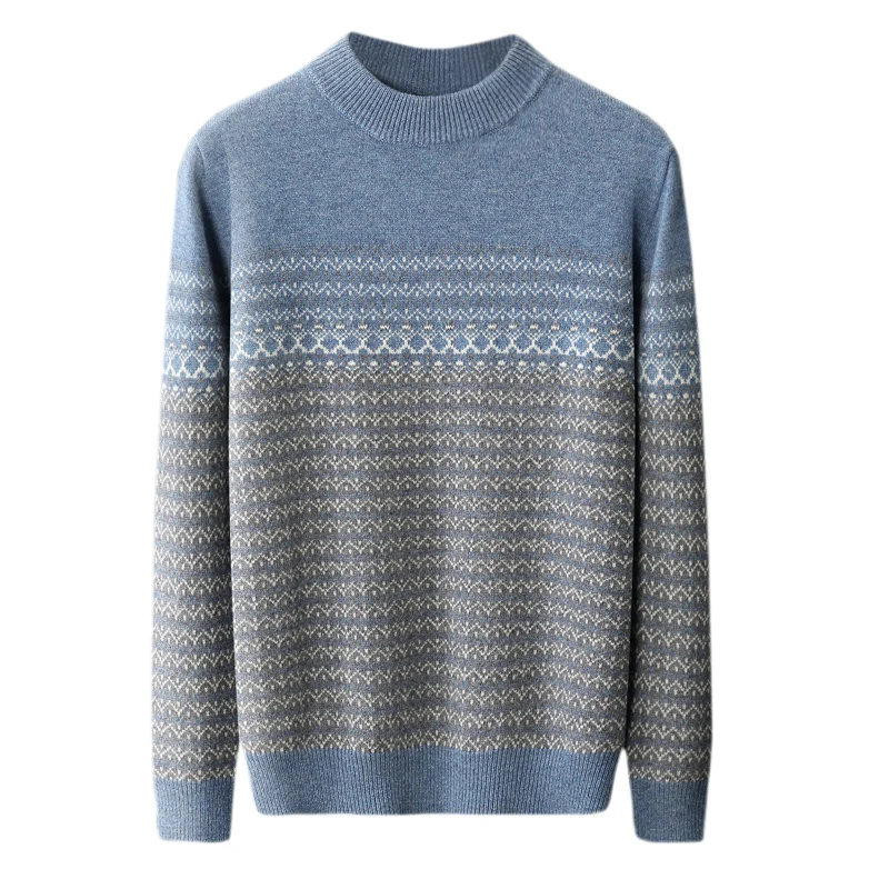 Men's 100% Cashmere Sweater Casual ...