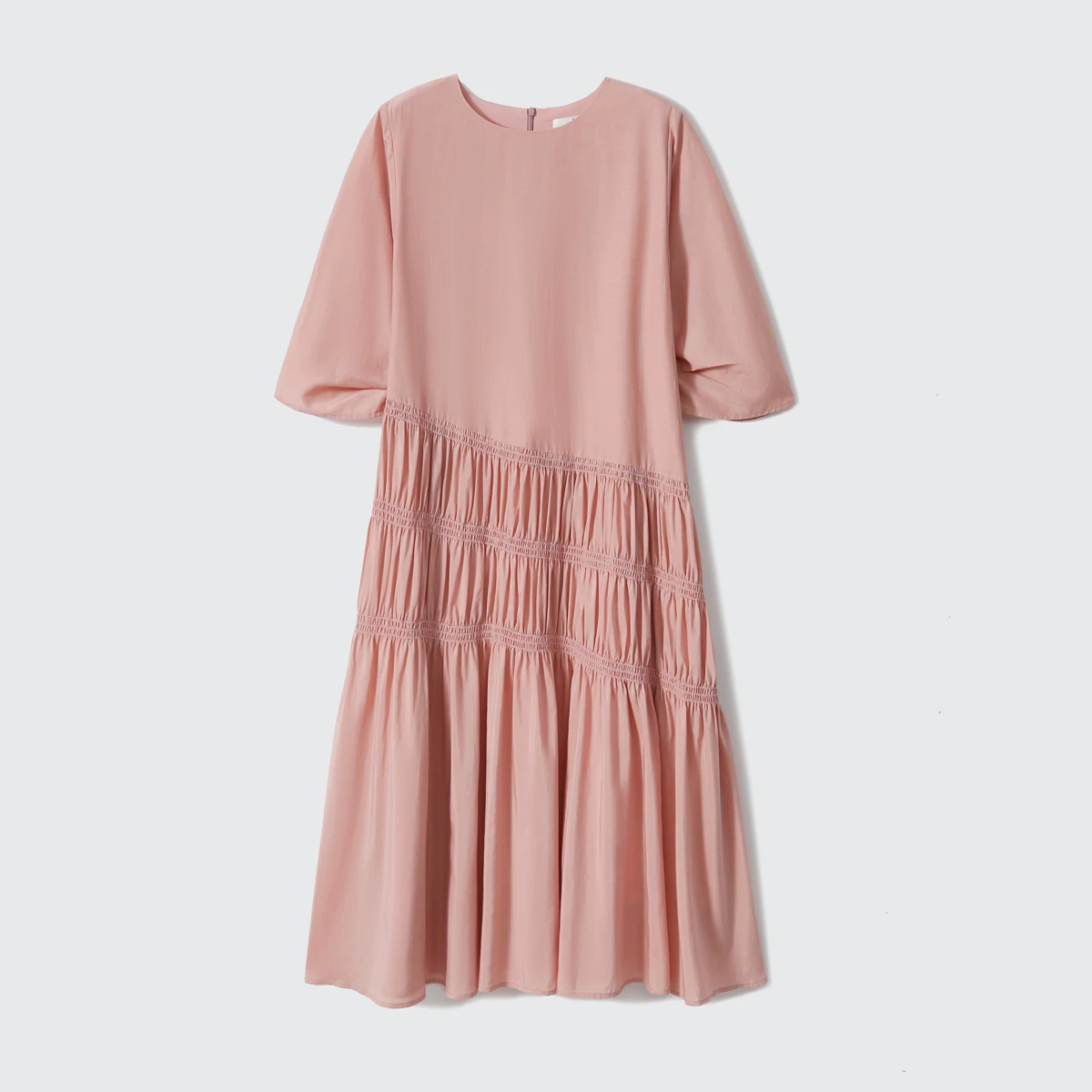 Mulberry Silk Cotton Elegant Dresses: Women's Shor...