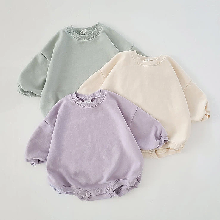 Newborn Baby Girls Boys Sweatshirts Bodysuits Todd...