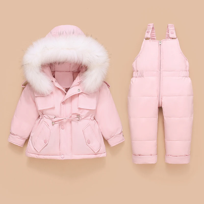 Children's Down Jacket + Jumpsuit Children's Toddl...