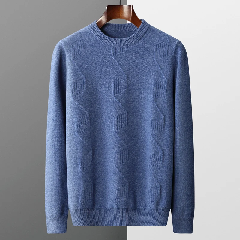 Casual Men's 100% Cashmere Sweater ...