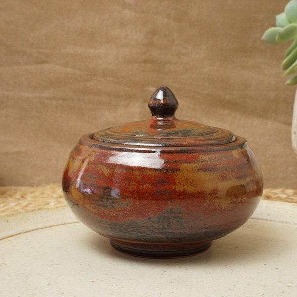 Storage Jar, Cremation Urn, Handmade Studio