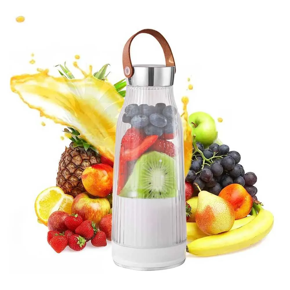 Juicers Portable Blender Bottle Usb Rechargeable Blender Mixer Fresh Juice Extractors Smoothie Citrus Squeezer Bullet Blender